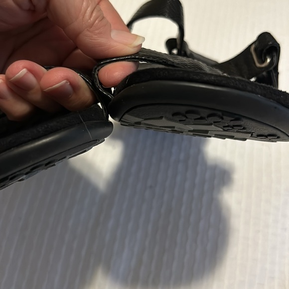 Vionic Aubrey Black Snakeskin Print Orthaheel Slide Sandals Size 9 - Picture 3 of 13